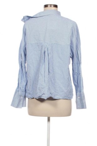 Дамска блуза Zara Trafaluc, Размер M, Цвят Син, Цена 9,45 лв.