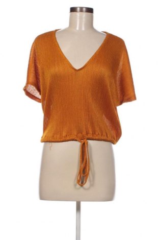 Дамска блуза Zara Trafaluc, Размер S, Цвят Оранжев, Цена 11,40 лв.