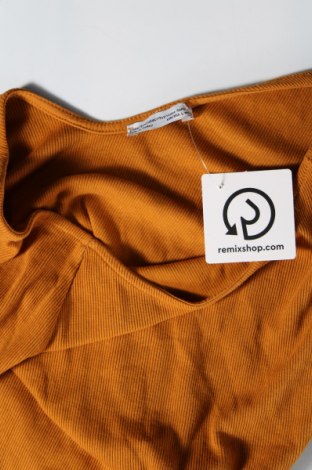 Дамска блуза Zara Trafaluc, Размер L, Цвят Жълт, Цена 8,10 лв.