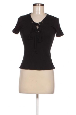 Дамска блуза Zara Trafaluc, Размер M, Цвят Черен, Цена 5,60 лв.