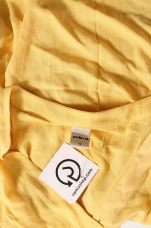 Γυναικεία μπλούζα Zebra, Μέγεθος S, Χρώμα Κίτρινο, Τιμή 2,92 €