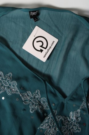 Дамска блуза Zhenzi, Размер S, Цвят Син, Цена 5,70 лв.