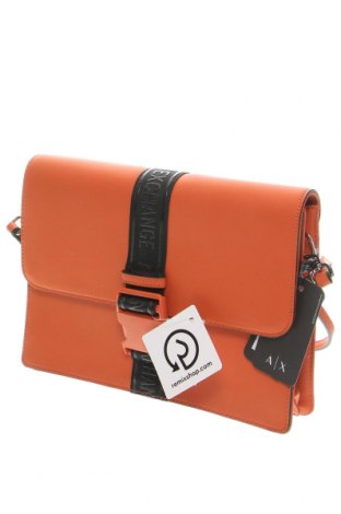 Дамска чанта Armani Exchange, Цвят Оранжев, Цена 105,84 лв.
