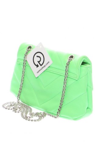 Дамска чанта Bershka, Цвят Зелен, Цена 19,55 лв.