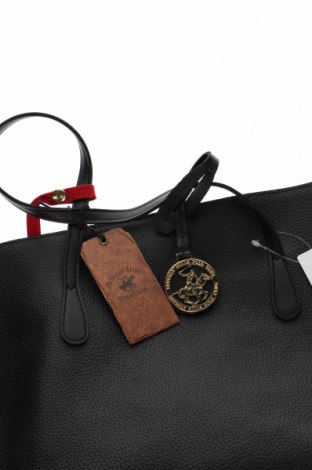 Дамска чанта Beverly Hills Polo Club, Цвят Черен, Цена 93,00 лв.