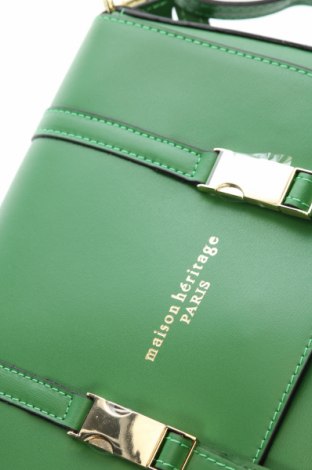 Дамска чанта Maison Heritage, Цвят Зелен, Цена 375,20 лв.