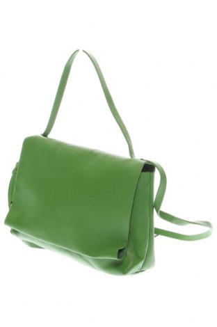 Дамска чанта Massimo Dutti, Цвят Зелен, Цена 239,00 лв.