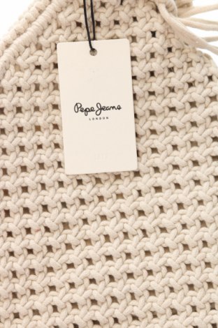Γυναικεία τσάντα Pepe Jeans, Χρώμα Εκρού, Τιμή 55,67 €