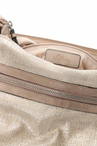 Γυναικεία τσάντα S.Oliver, Χρώμα Χρυσαφί, Τιμή 25,36 €