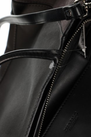 Γυναικεία τσάντα Zara, Χρώμα Γκρί, Τιμή 12,37 €