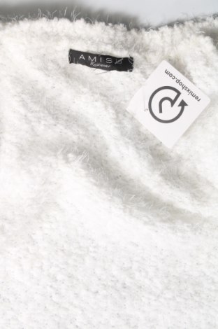 Γυναικεία ζακέτα Amisu, Μέγεθος L, Χρώμα Λευκό, Τιμή 17,94 €