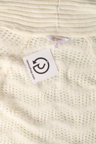 Damen Strickjacke Candie's, Größe XS, Farbe Weiß, Preis € 6,15