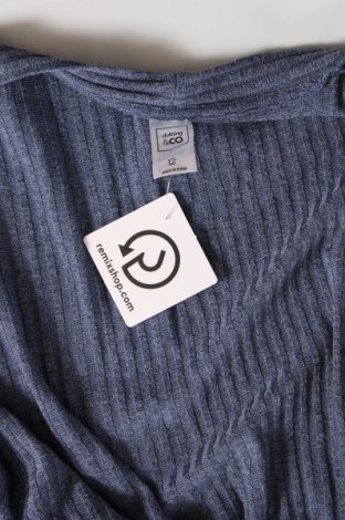 Damen Strickjacke Clothing & Co, Größe L, Farbe Blau, Preis 4,24 €