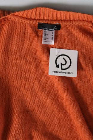 Damen Strickjacke Creation L, Größe L, Farbe Orange, Preis € 3,42