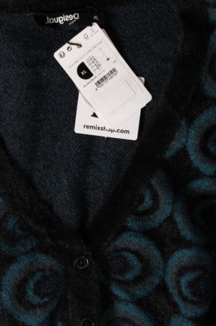 Γυναικεία ζακέτα Desigual, Μέγεθος XL, Χρώμα Μαύρο, Τιμή 38,97 €