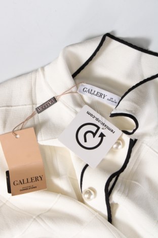 Γυναικεία ζακέτα Gallery, Μέγεθος XL, Χρώμα Λευκό, Τιμή 57,53 €