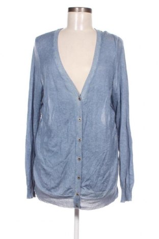 Γυναικεία ζακέτα Gina Laura, Μέγεθος XL, Χρώμα Μπλέ, Τιμή 3,80 €