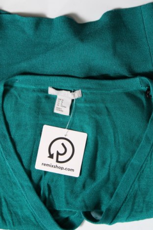 Дамска жилетка H&M, Размер M, Цвят Зелен, Цена 16,53 лв.