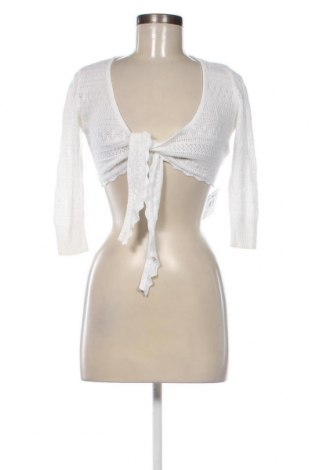 Damen Strickjacke H&M, Größe XS, Farbe Weiß, Preis 11,10 €
