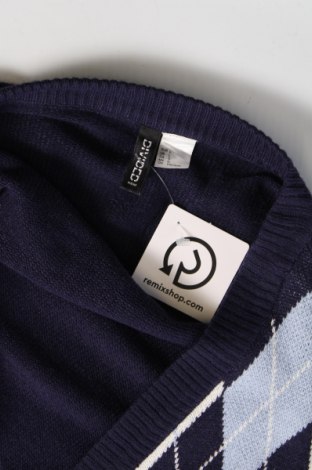 Damen Strickjacke H&M Divided, Größe L, Farbe Blau, Preis 4,24 €