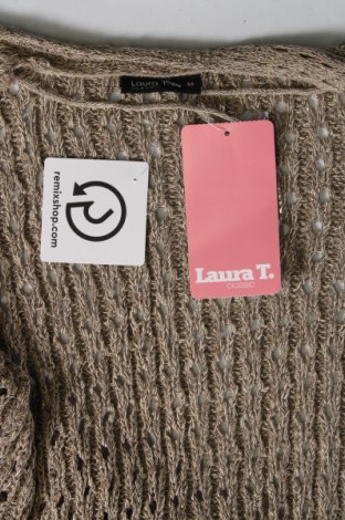 Γυναικεία ζακέτα Laura T., Μέγεθος L, Χρώμα  Μπέζ, Τιμή 5,97 €