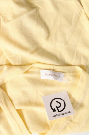 Γυναικεία ζακέτα Marco Pecci, Μέγεθος L, Χρώμα Κίτρινο, Τιμή 5,02 €
