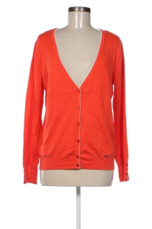 Damen Strickjacke More & More, Größe L, Farbe Orange, Preis 24,59 €