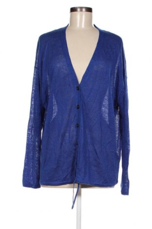Damen Strickjacke Oui, Größe XL, Farbe Blau, Preis € 22,86