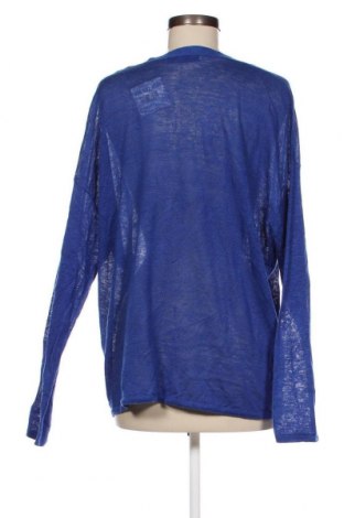 Γυναικεία ζακέτα Oui, Μέγεθος XL, Χρώμα Μπλέ, Τιμή 31,83 €
