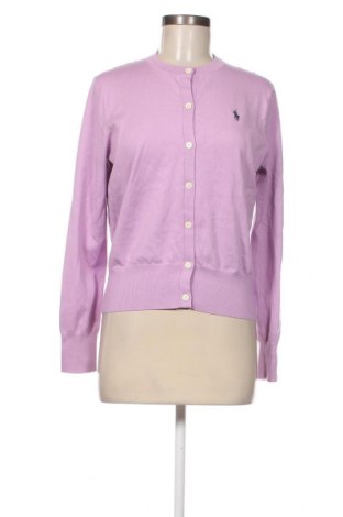 Damen Strickjacke Polo By Ralph Lauren, Größe M, Farbe Lila, Preis 70,08 €
