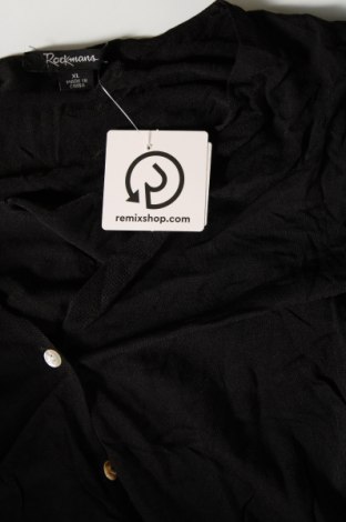 Γυναικεία ζακέτα Rockmans, Μέγεθος XL, Χρώμα Μαύρο, Τιμή 25,36 €