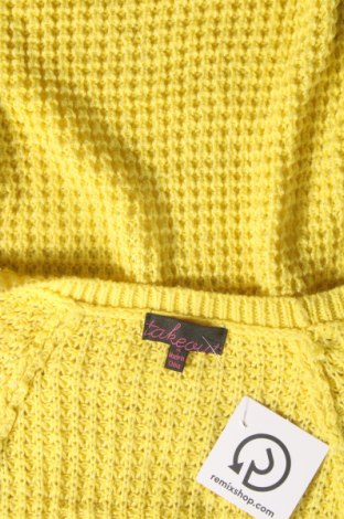 Damen Strickjacke Takeout, Größe XL, Farbe Gelb, Preis € 20,18