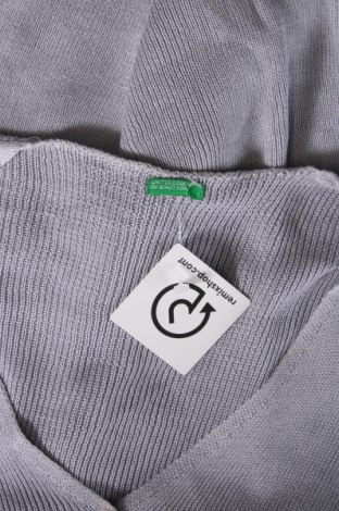 Damen Strickjacke United Colors Of Benetton, Größe L, Farbe Grau, Preis 28,53 €