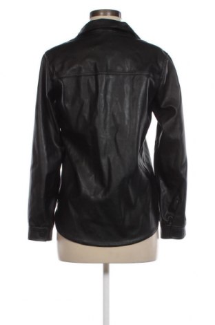 Γυναικείο δερμάτινο πουκάμισο H&M Divided, Μέγεθος XS, Χρώμα Μαύρο, Τιμή 15,46 €