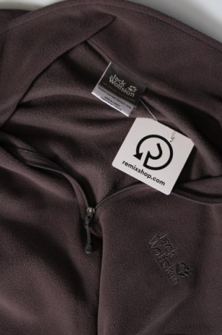 Damen Fleece Shirt Jack Wolfskin, Größe L, Farbe Grau, Preis 43,13 €