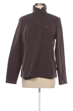 Damen Fleece Shirt Jack Wolfskin, Größe L, Farbe Grau, Preis 44,46 €