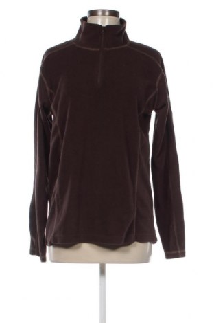 Γυναικεία μπλούζα fleece Twentyfour, Μέγεθος S, Χρώμα Καφέ, Τιμή 7,14 €