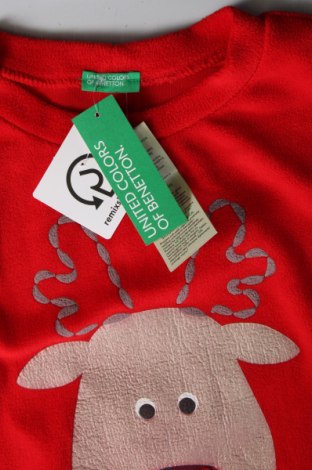 Damen Fleece Shirt United Colors Of Benetton, Größe M, Farbe Rot, Preis 13,89 €