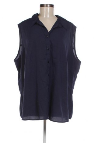 Γυναικείο πουκάμισο, Μέγεθος XXL, Χρώμα Μπλέ, Τιμή 6,18 €