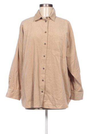 Γυναικείο πουκάμισο, Μέγεθος XL, Χρώμα  Μπέζ, Τιμή 5,41 €