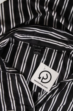 Γυναικείο πουκάμισο Amisu, Μέγεθος L, Χρώμα Μαύρο, Τιμή 6,34 €