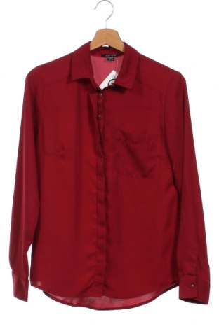 Γυναικείο πουκάμισο Amisu, Μέγεθος XS, Χρώμα Κόκκινο, Τιμή 4,48 €