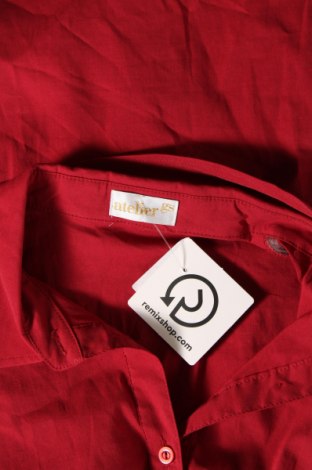 Női ing Atelier GS, Méret L, Szín Piros, Ár 3 234 Ft