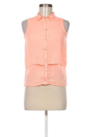 Γυναικείο πουκάμισο Bershka, Μέγεθος S, Χρώμα Πορτοκαλί, Τιμή 1,66 €