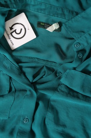 Γυναικείο πουκάμισο Bershka, Μέγεθος M, Χρώμα Μπλέ, Τιμή 12,79 €