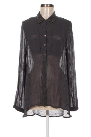 Γυναικείο πουκάμισο Bon'a Parte, Μέγεθος M, Χρώμα Γκρί, Τιμή 5,22 €