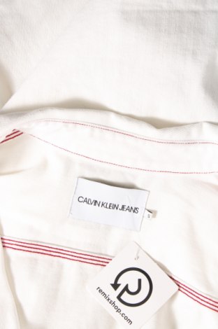 Cămașă de femei Calvin Klein Jeans, Mărime S, Culoare Alb, Preț 159,59 Lei