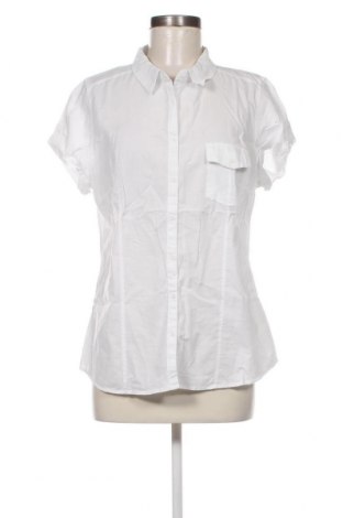 Γυναικείο πουκάμισο Camaieu, Μέγεθος XL, Χρώμα Λευκό, Τιμή 12,37 €