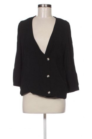 Γυναικείο πουκάμισο Camaieu, Μέγεθος L, Χρώμα Μαύρο, Τιμή 5,77 €