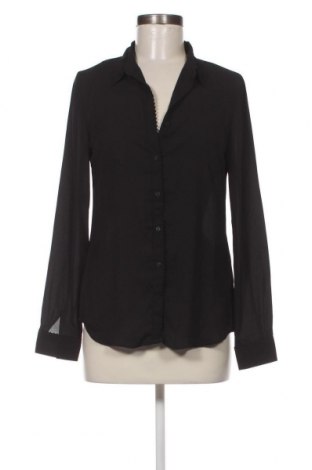Γυναικείο πουκάμισο Camaieu, Μέγεθος XS, Χρώμα Μαύρο, Τιμή 10,31 €